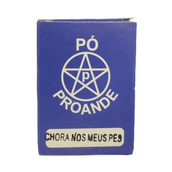 Pó Chora nos meus pés