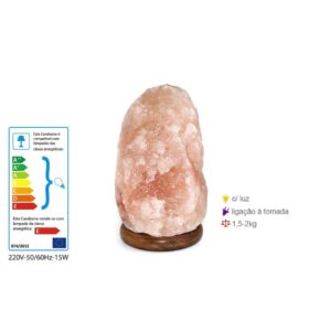 Candeeiro de Sal 1.5 - 2 Kg