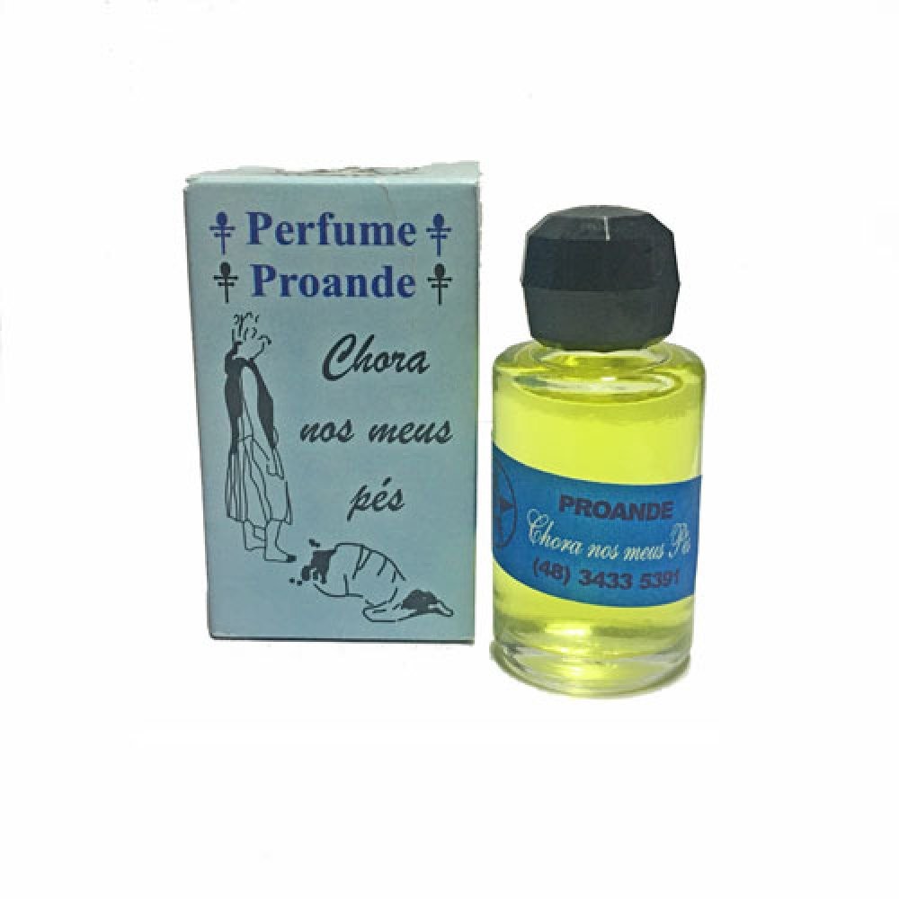 Perfume chora nos meu pés