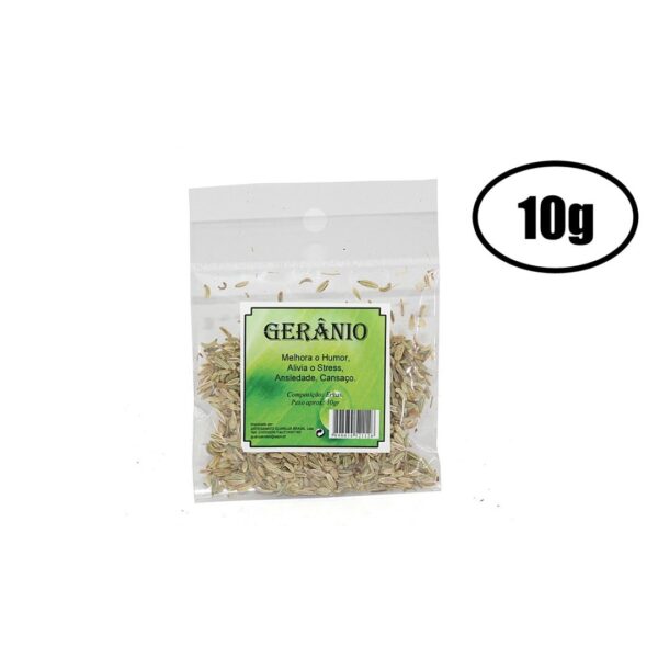 Erva Gerânio 10gr