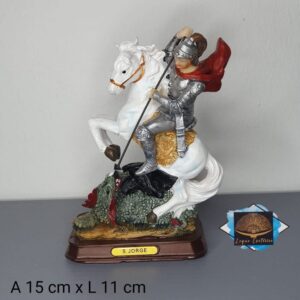 Imagem São Jorge 15 cm