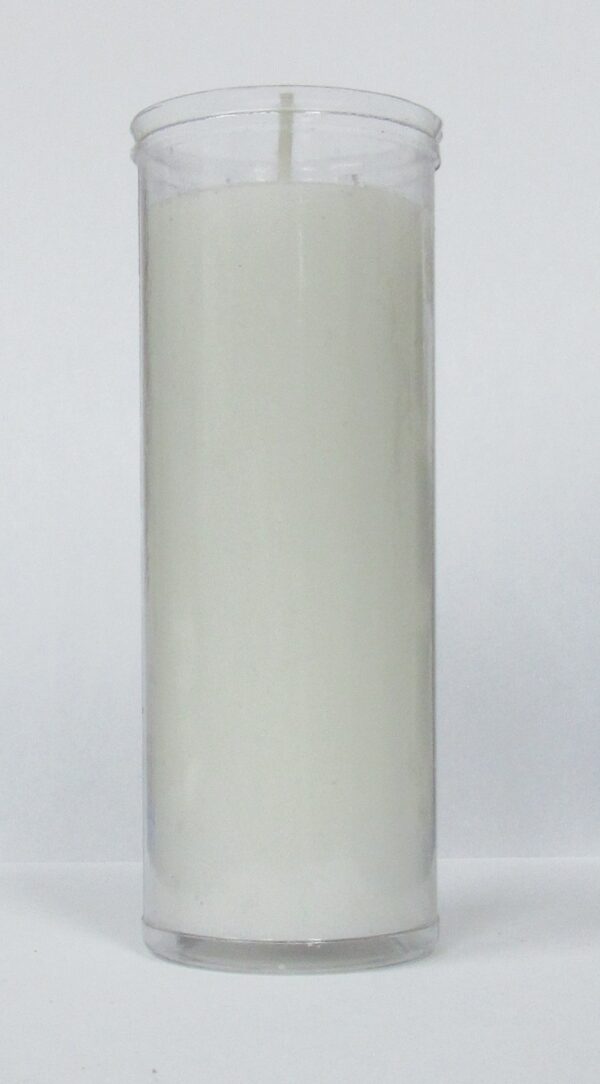 Vela copo branco