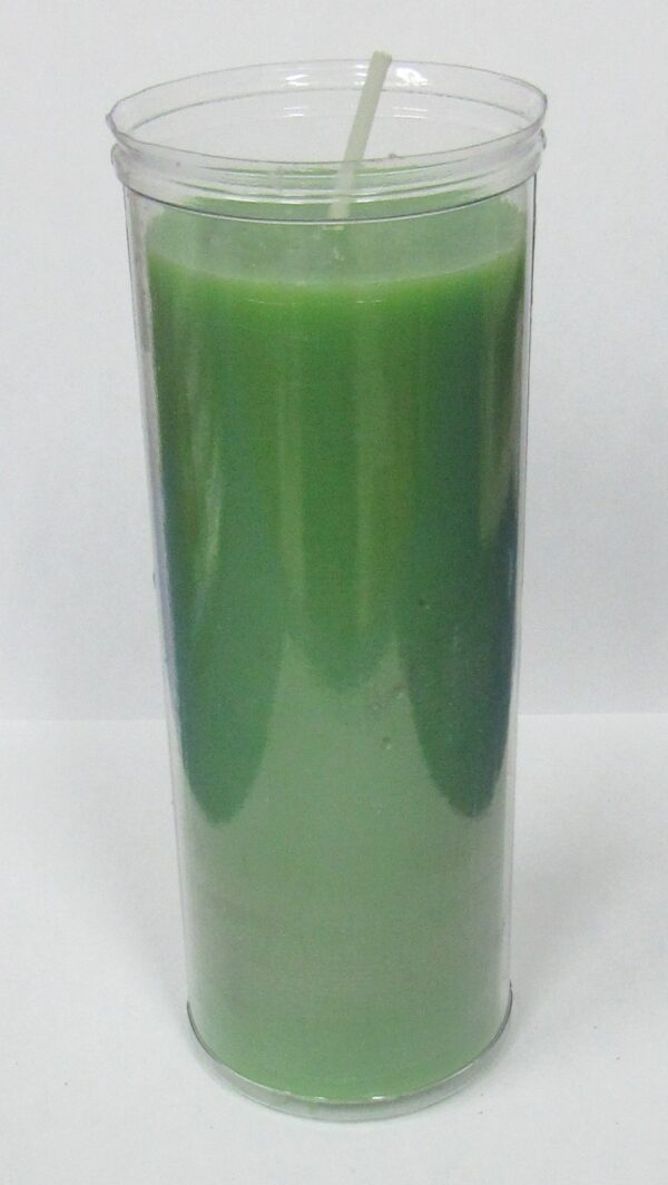 Vela copo verde