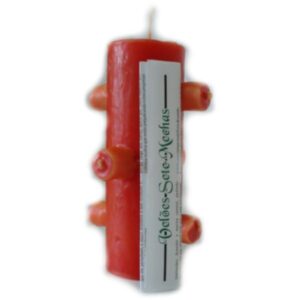 Velão 7 Mechas laranja