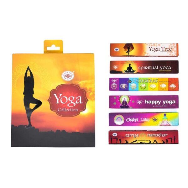 Coleção Incenso Yoga 6 inc.