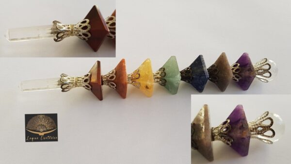 Vara do poder Chakras com bola