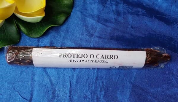 Vela ervas protejo carro
