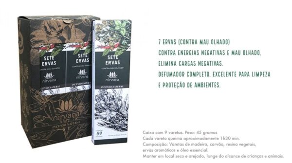 Inc 7 ervas nirvana