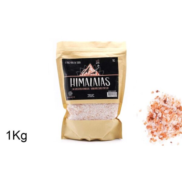 Sal Himalaias grosso rosa 1kg