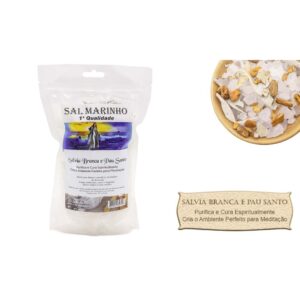 Sal Sálvia Branca e Pau Santo