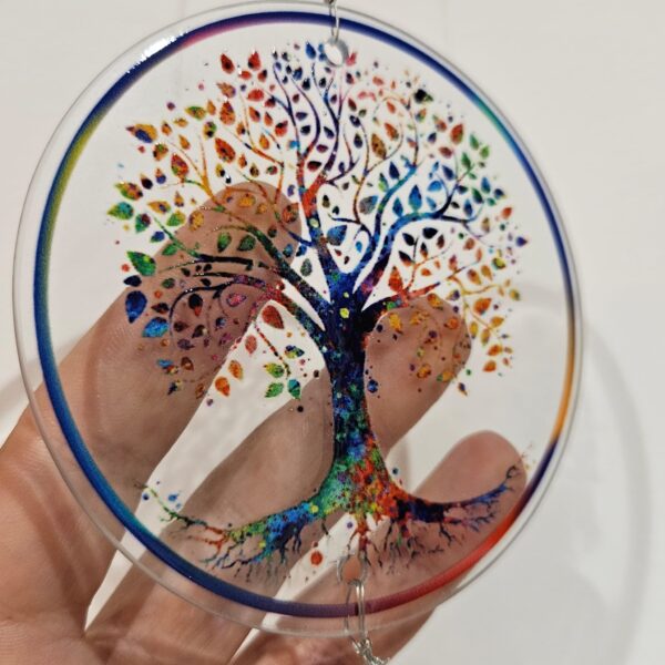 Prisma de Cristal Árvore