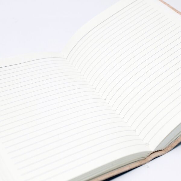 Caderno Couro Olho Tigre