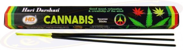 Hastes de Incenso Hari Darshan Cannabis