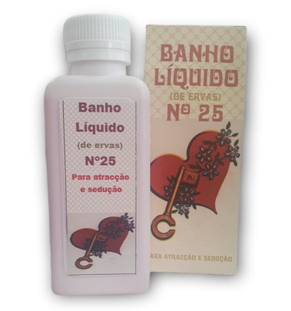 Banho liquido nº25 Para atração e sedução