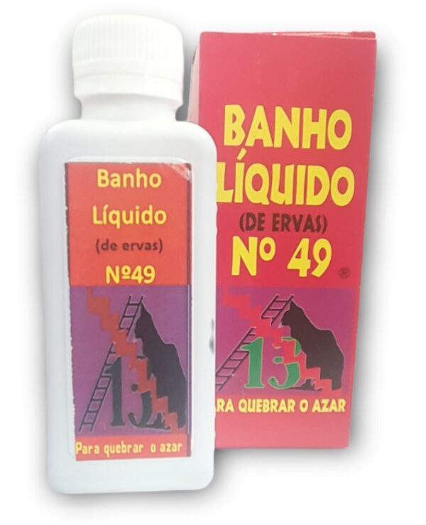 Banho Liquido nº49 Para quebrar o azar