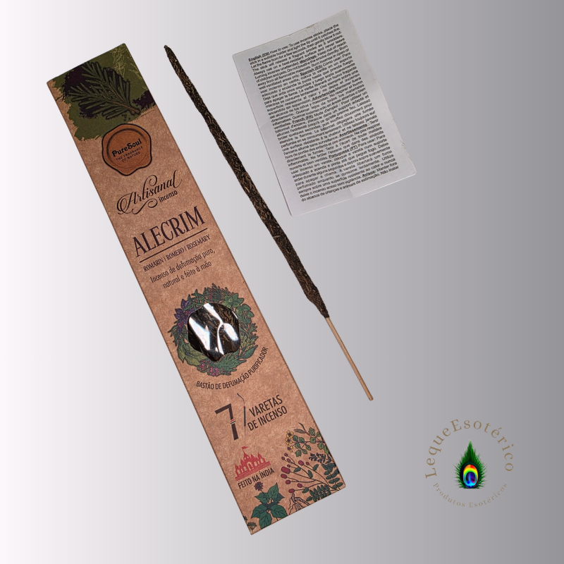 Incenso Artesanal Alecrim Pure Soul – 7 Varetas