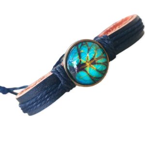 Pulseira com símbolo árvore da vida