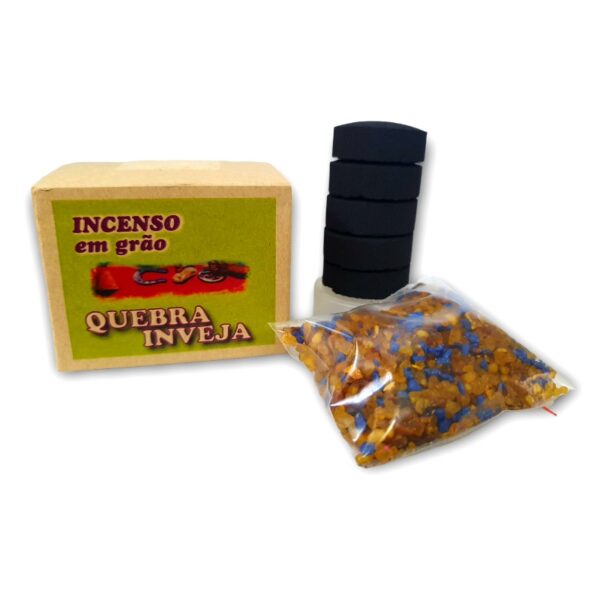 Incenso em grão conj. Quebra inveja