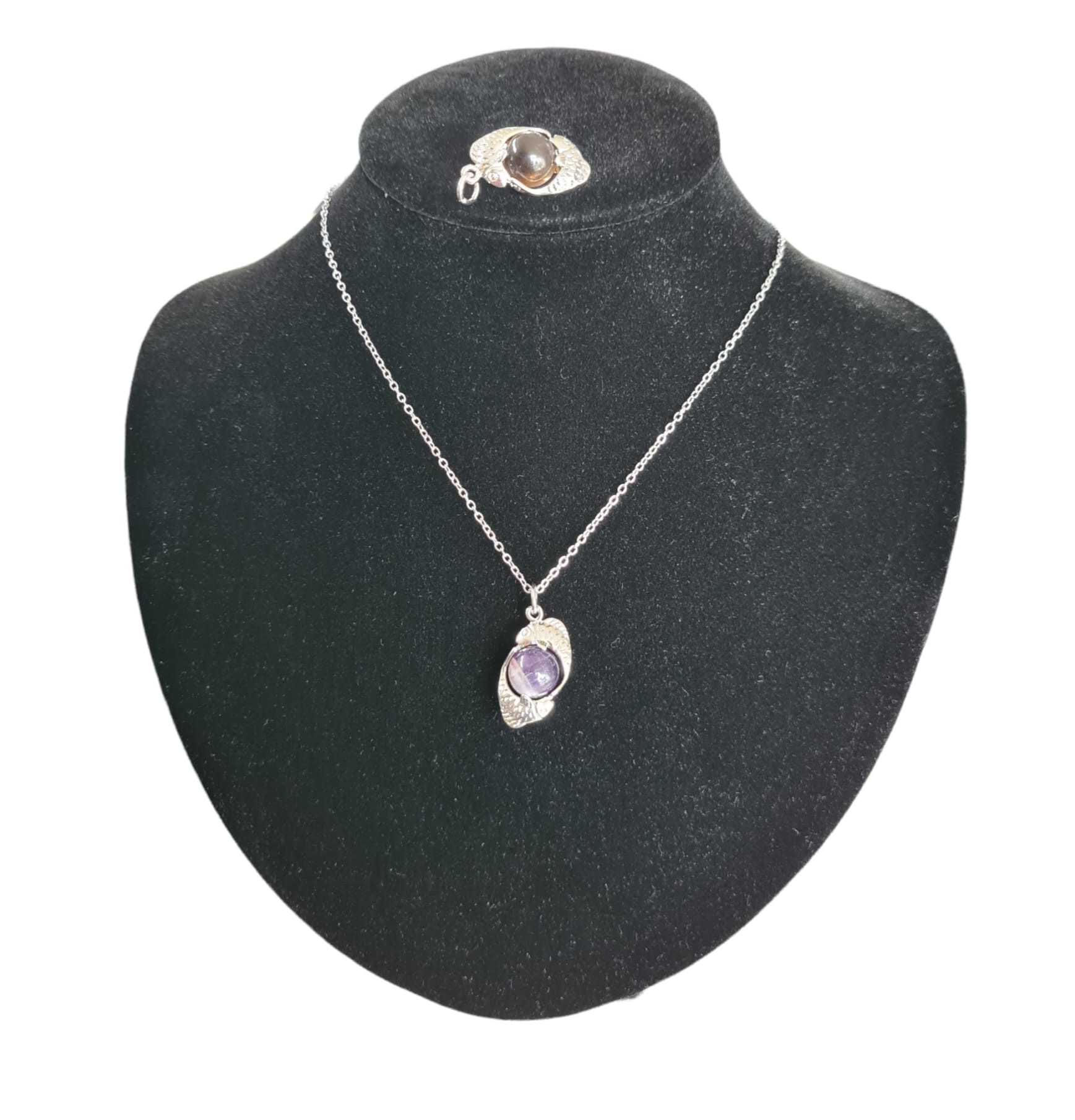 Fio aço com pingente Peixes