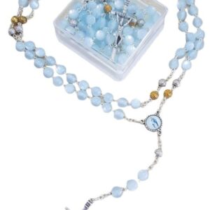 Rosário nossa senhora azul opalina