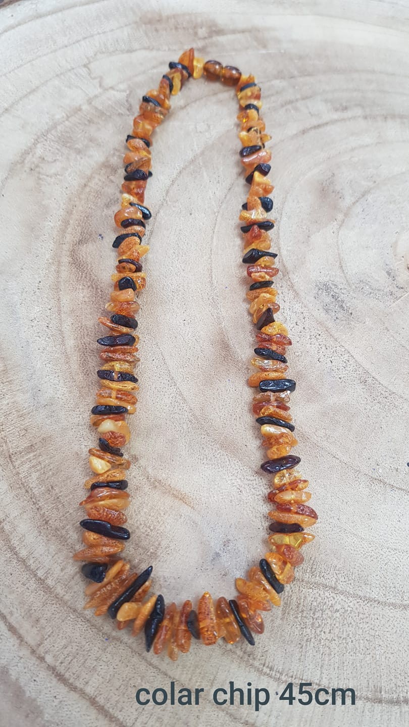 Colar chip mix 45 cm