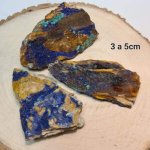 Azurite cristal bruta 3 5 cm