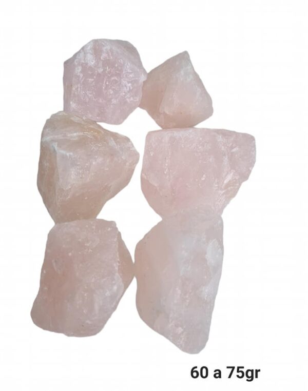 Quartzo rosa bruto