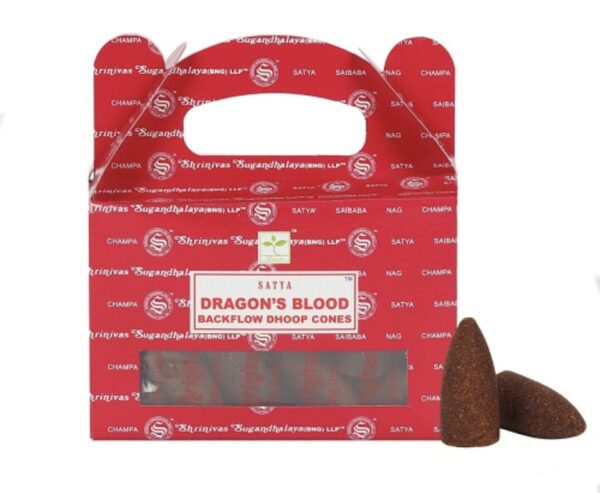 Dragon`s Blood Backflow Dhoop cones