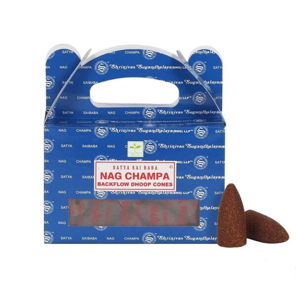 Incenso Satya Backflow Cones | Nag Champa