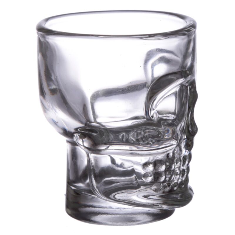 Copo Shot Caveira em Vidro 60 ml - Image 2