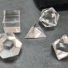 5 cristais Cristal geometricos