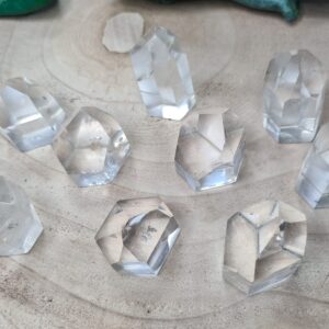 pontas de cristal 40 a 50gr