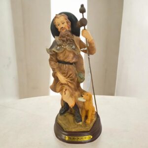 Imagem de São Roque – Proteção, Cura e Fé 17.5cm