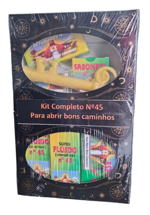 Kit completo nº 45 Abrir bons caminhos
