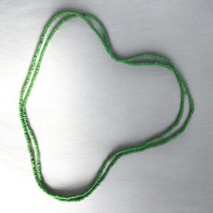 Guia de Missangas Verde – Cura, Equilíbrio e Prosperidade (80cm)