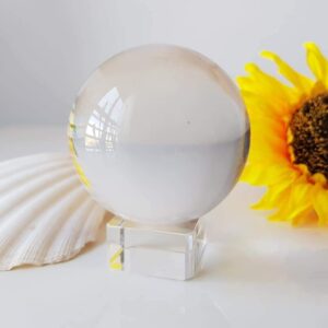 Bola de cristal com suporte