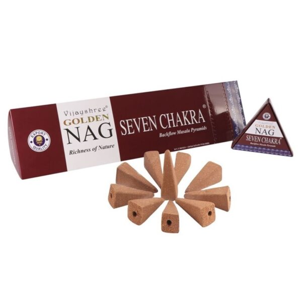 Inc Backflow Golden Nag 7Chackras