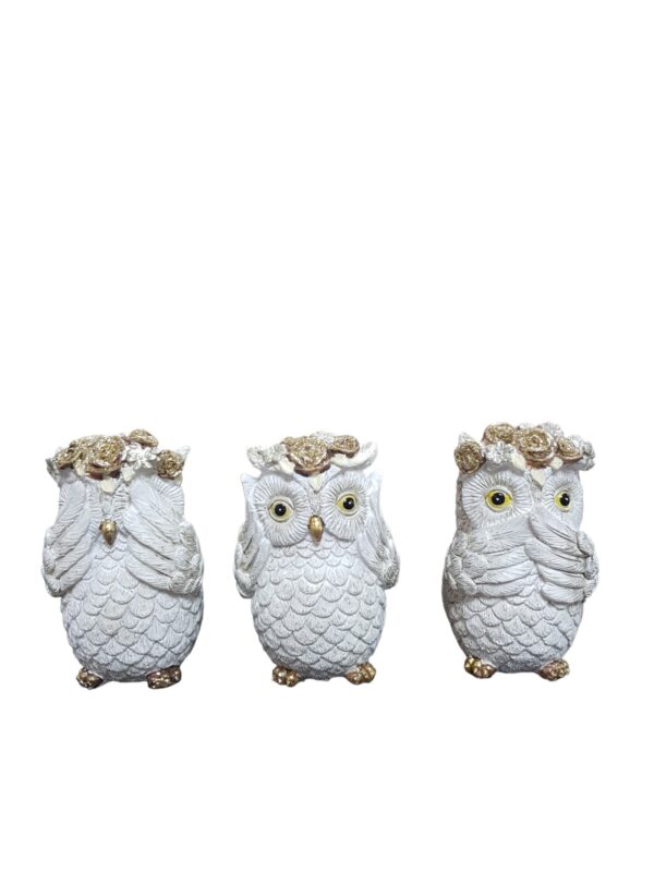 3 Corujas douradas