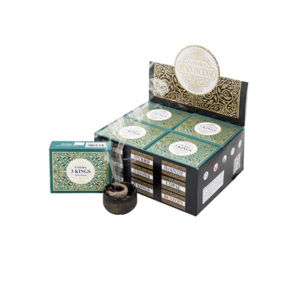 Goloka Inc. Resina 50g 3 Reis