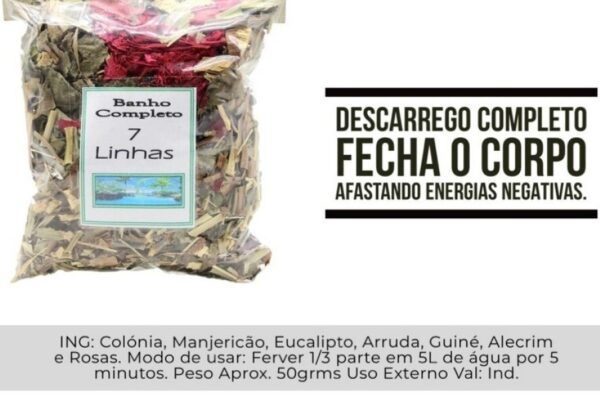 Banho 7 linhas