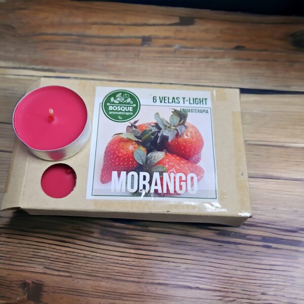 T-Light de morango