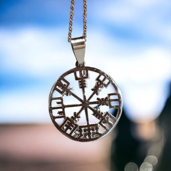Fio aço c/ VEGVISIR a Bússola Viking - Image 3
