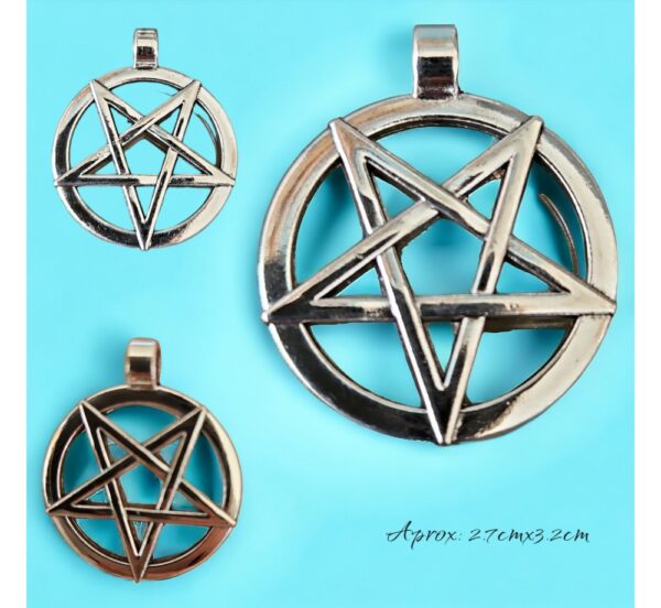 Pentagrama Invertido 4,4cm Metal