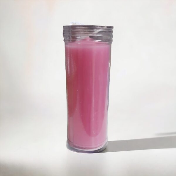 Vela copo Rosa