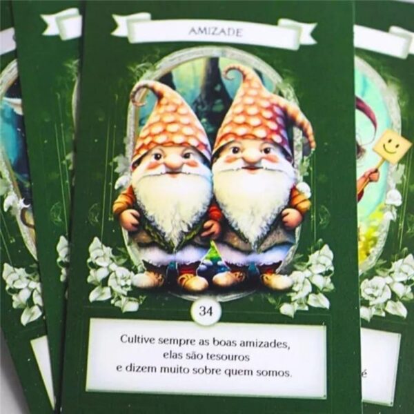 ORACULO DOS GNOMOS MANDALA 44 CARTAS