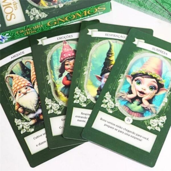 ORACULO DOS GNOMOS MANDALA 44 CARTAS