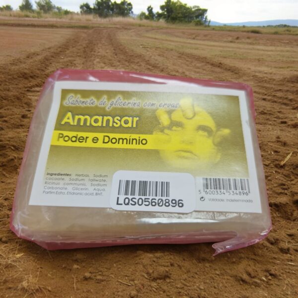 Sabonete Amansar poder e dominio