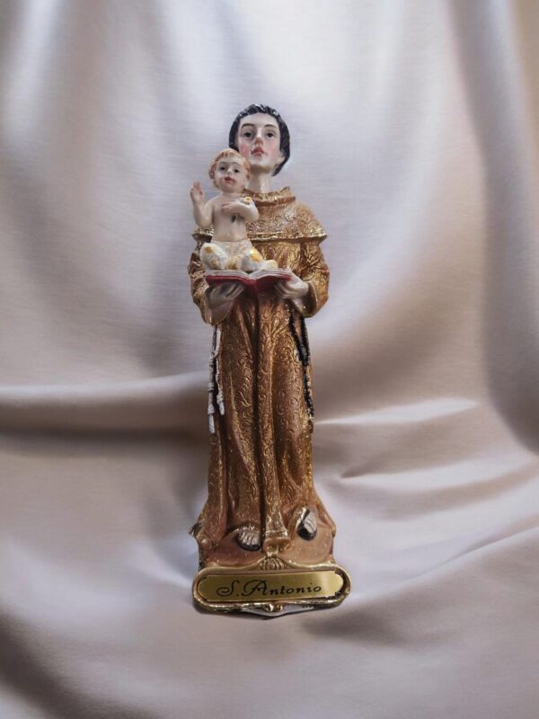 Sto Antonio c/ menino que sai 14,5 cm