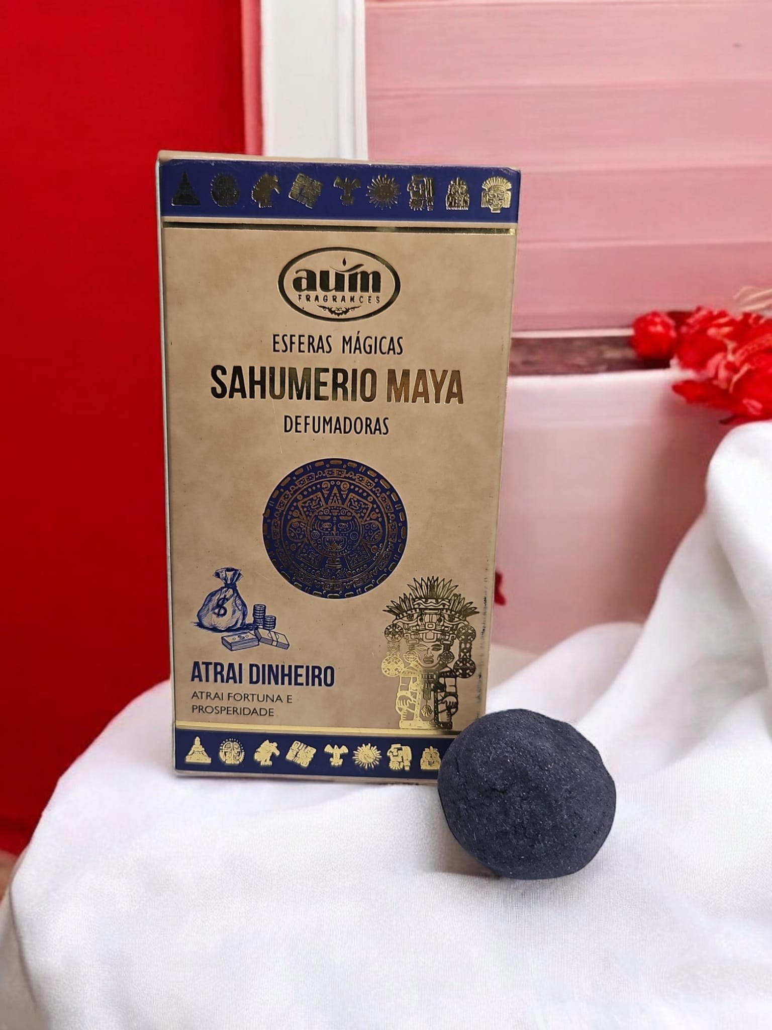 Esferas Mágicas Atrai Dinheiro Sahumerio Maya