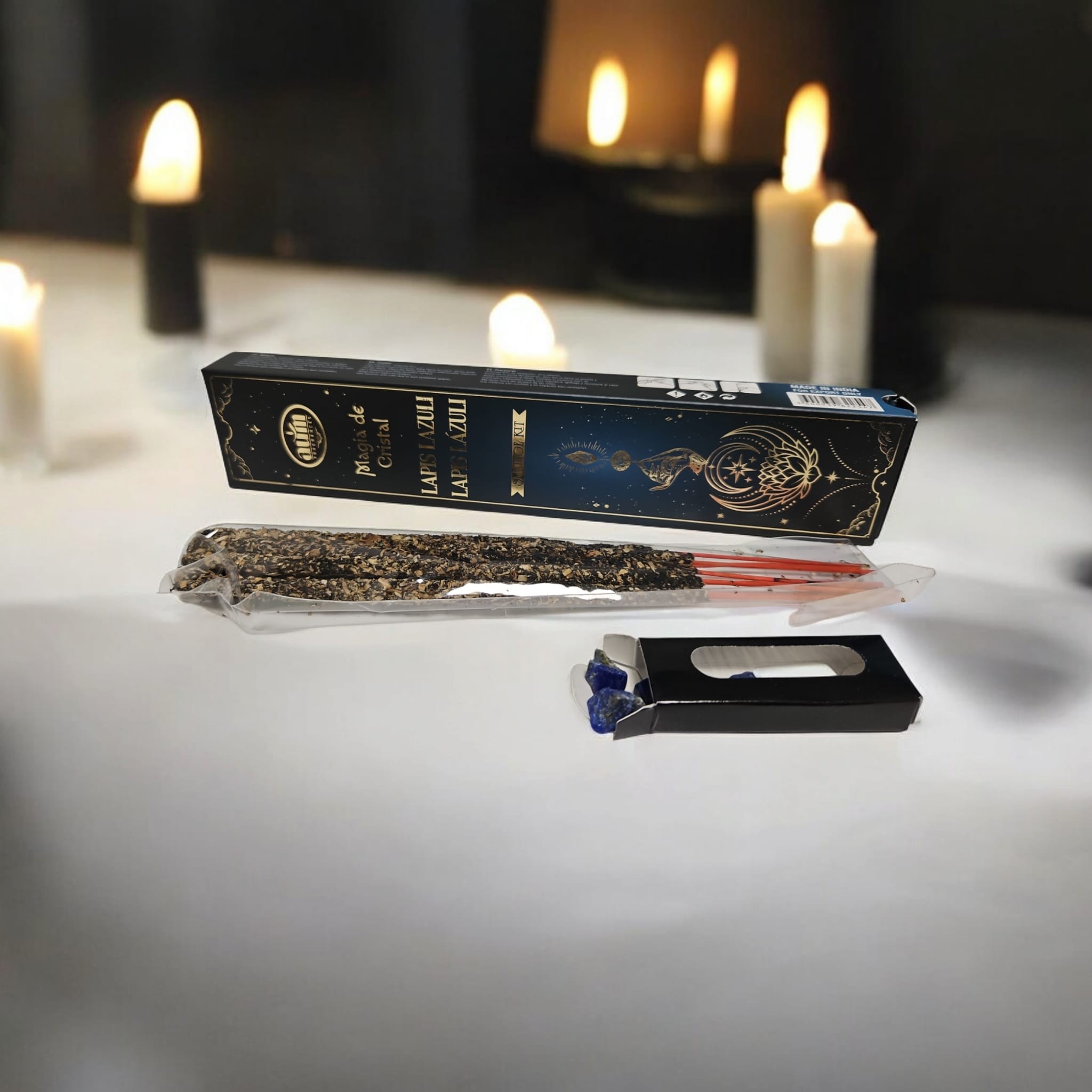 Aum Magia de Cristal 20g+ Cristal Lapis Lazuli